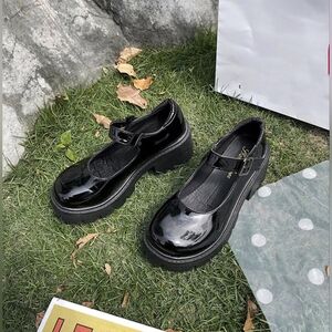 British Shoes Women Mary Janes Vintage Girls Students High Heel Cosplay Shoes